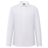 Non-Iron Three Proof Finish Dobby Twill Smart Fit Long Sleeve Shirt