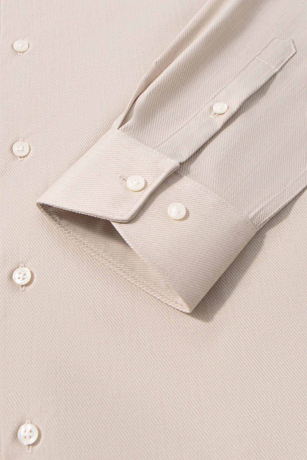 Non-Iron Three Proof Finish Dobby Twill Smart Fit Long Sleeve Shirt