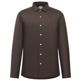 Non-Iron Three Proof Finish Dobby Twill Smart Fit Long Sleeve Shirt