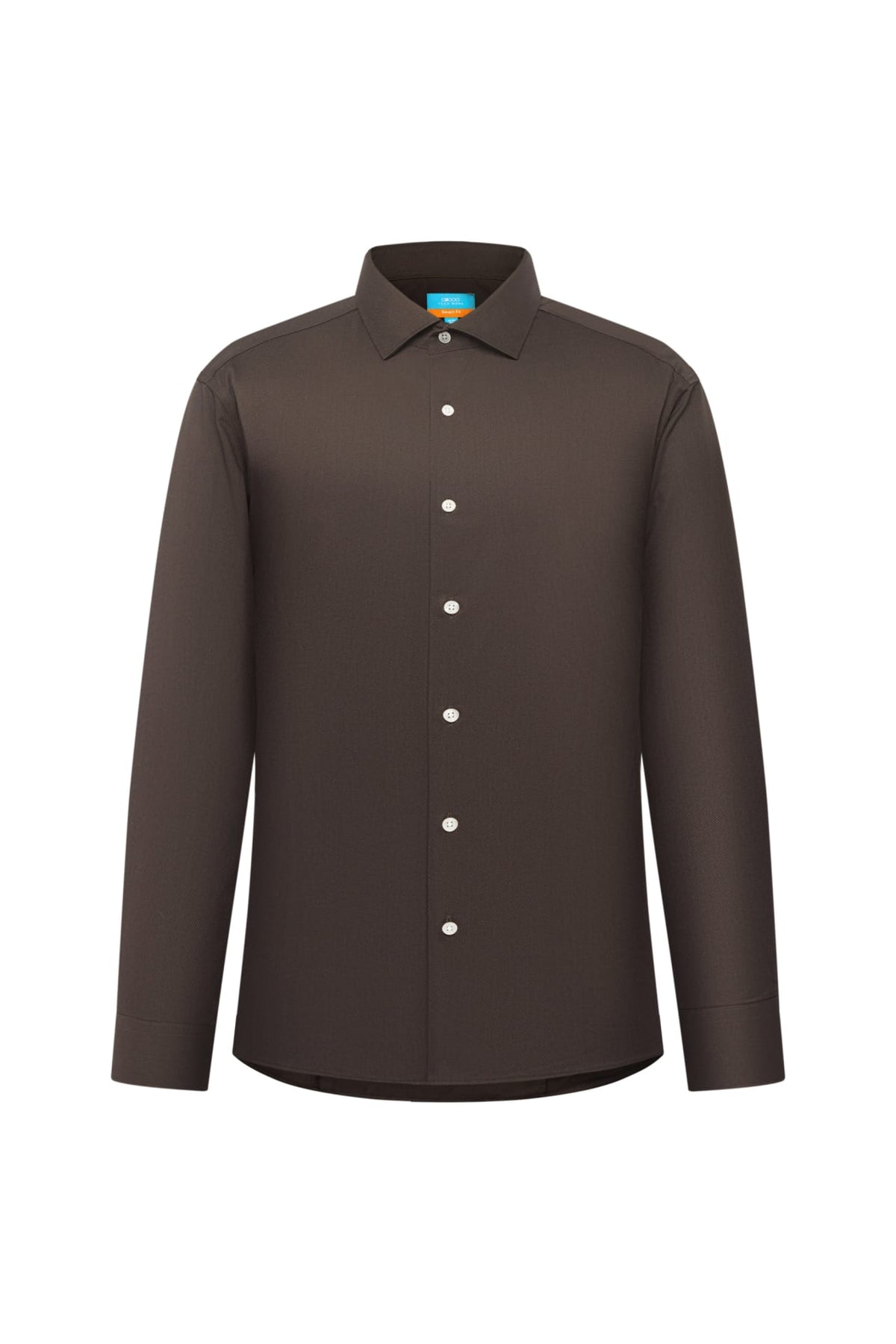 Non-Iron Three Proof Finish Dobby Twill Smart Fit Long Sleeve Shirt