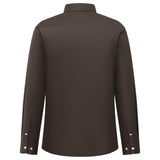 Non-Iron Three Proof Finish Dobby Twill Smart Fit Long Sleeve Shirt