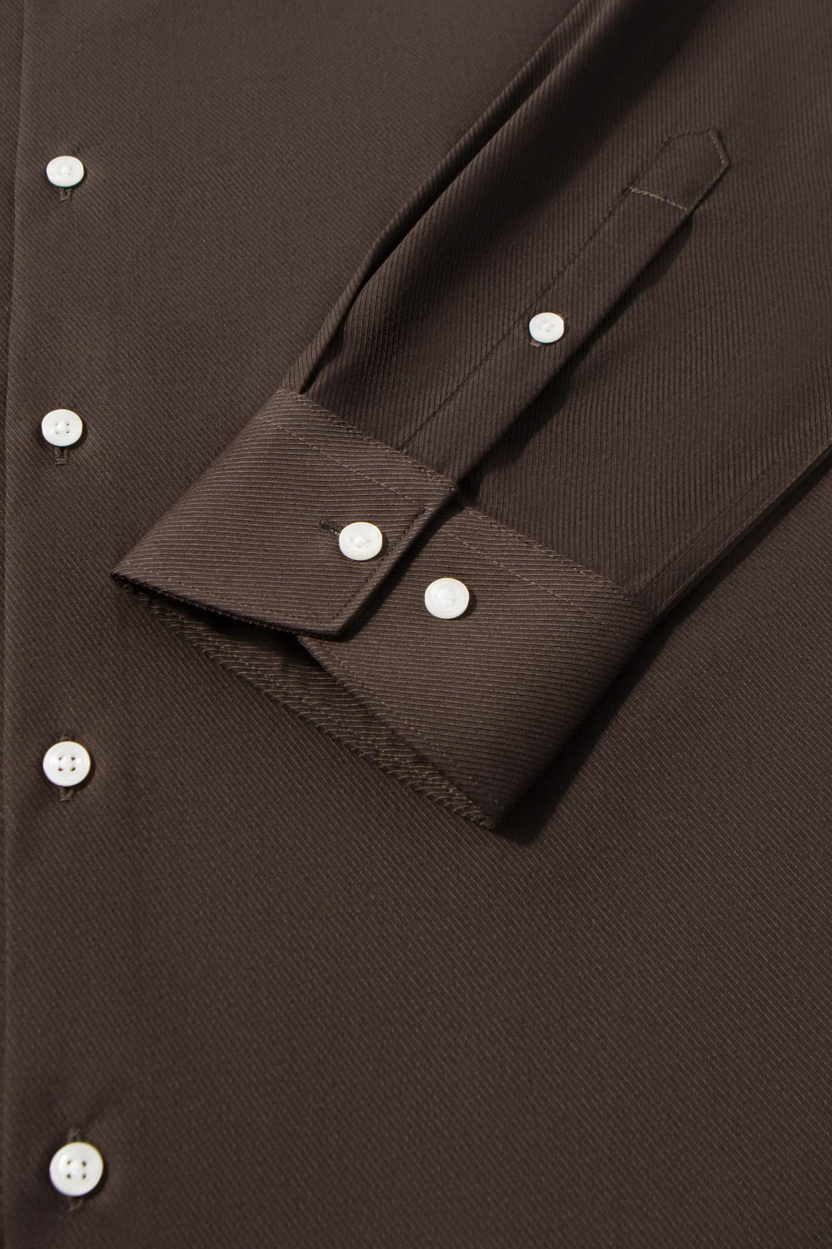 Non-Iron Three Proof Finish Dobby Twill Smart Fit Long Sleeve Shirt