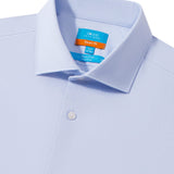 Non-Iron Three Proof Finish Dobby Twill Smart Fit Long Sleeve Shirt