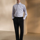 Non-Iron Three Proof Finish Dobby Twill Smart Fit Long Sleeve Shirt