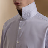 Non-Iron Three Proof Finish Dobby Twill Smart Fit Long Sleeve Shirt