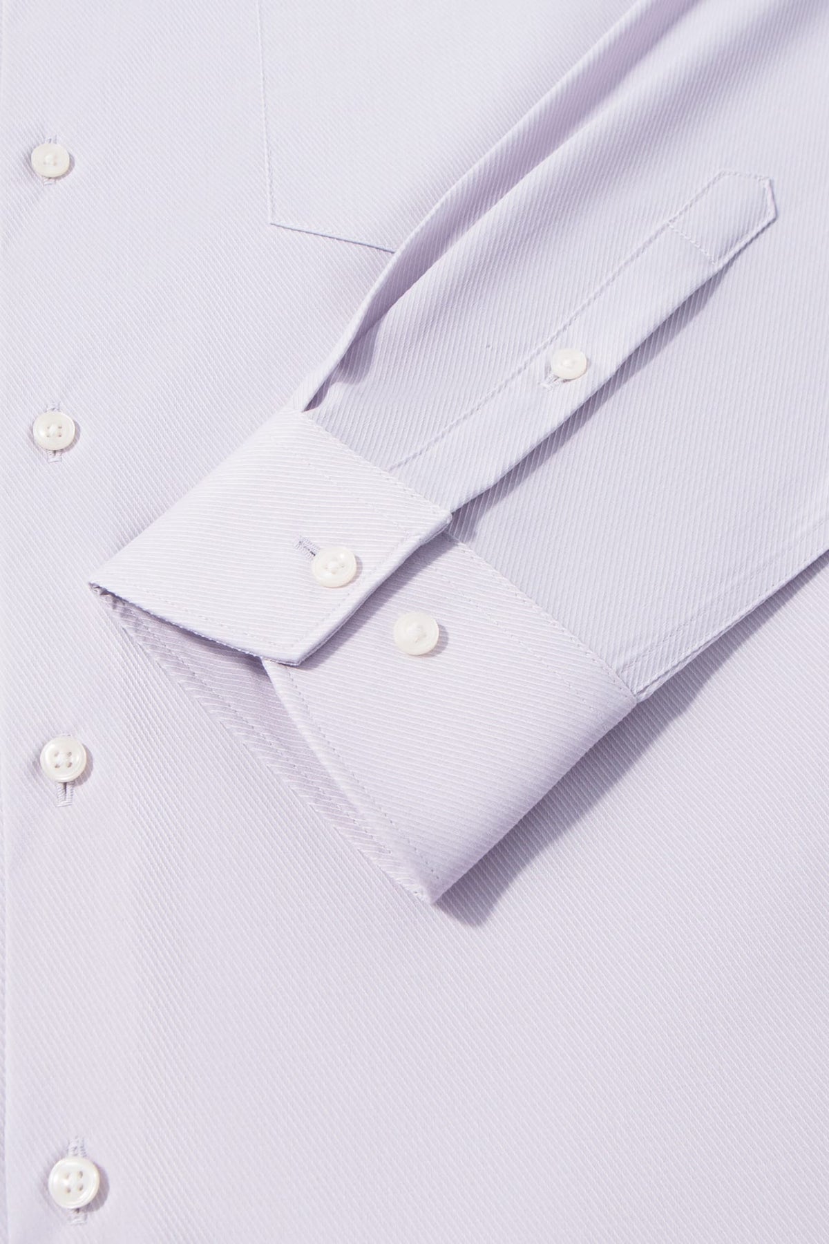 Non-Iron Three Proof Finish Dobby Twill Smart Fit Long Sleeve Shirt