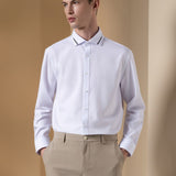 Non-Iron Dry Poplin Smart Fit Long Sleeve Shirt