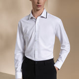 Non-Iron Three Proof Finish Twill Smart Fit Long Sleeve Shirt