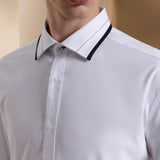 Non-Iron Three Proof Finish Twill Smart Fit Long Sleeve Shirt