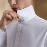 Non-Iron Three Proof Finish Twill Smart Fit Long Sleeve Shirt