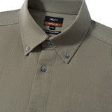 Lyocell Blend Stripe Comfor Fit Long Sleeve Casual Shirt