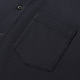 Lyocell Blend Stripe Comfor Fit Long Sleeve Casual Shirt