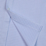 Easy Ironing Opaque UV Protection Check Smart Fit Long Sleeve Shirt