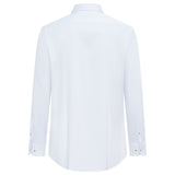 Easy Ironing Opaque UV Protection Fine Twill Smart Fit Long Sleeve Shirt