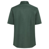 Non-Iron Cotton Blend Dobby Twill Smart Fit Short Sleeve Shirt