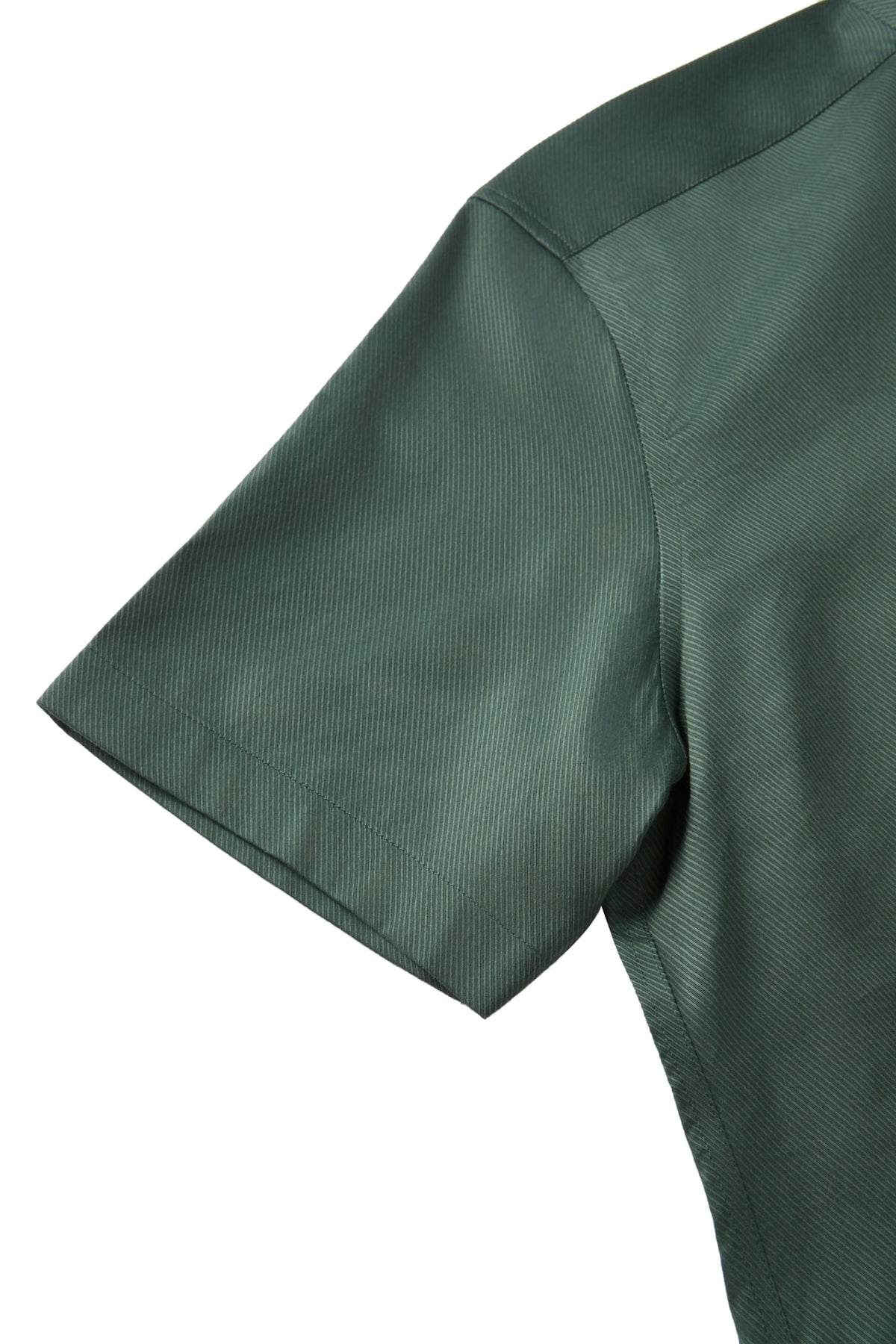 Non-Iron Cotton Blend Dobby Twill Smart Fit Short Sleeve Shirt
