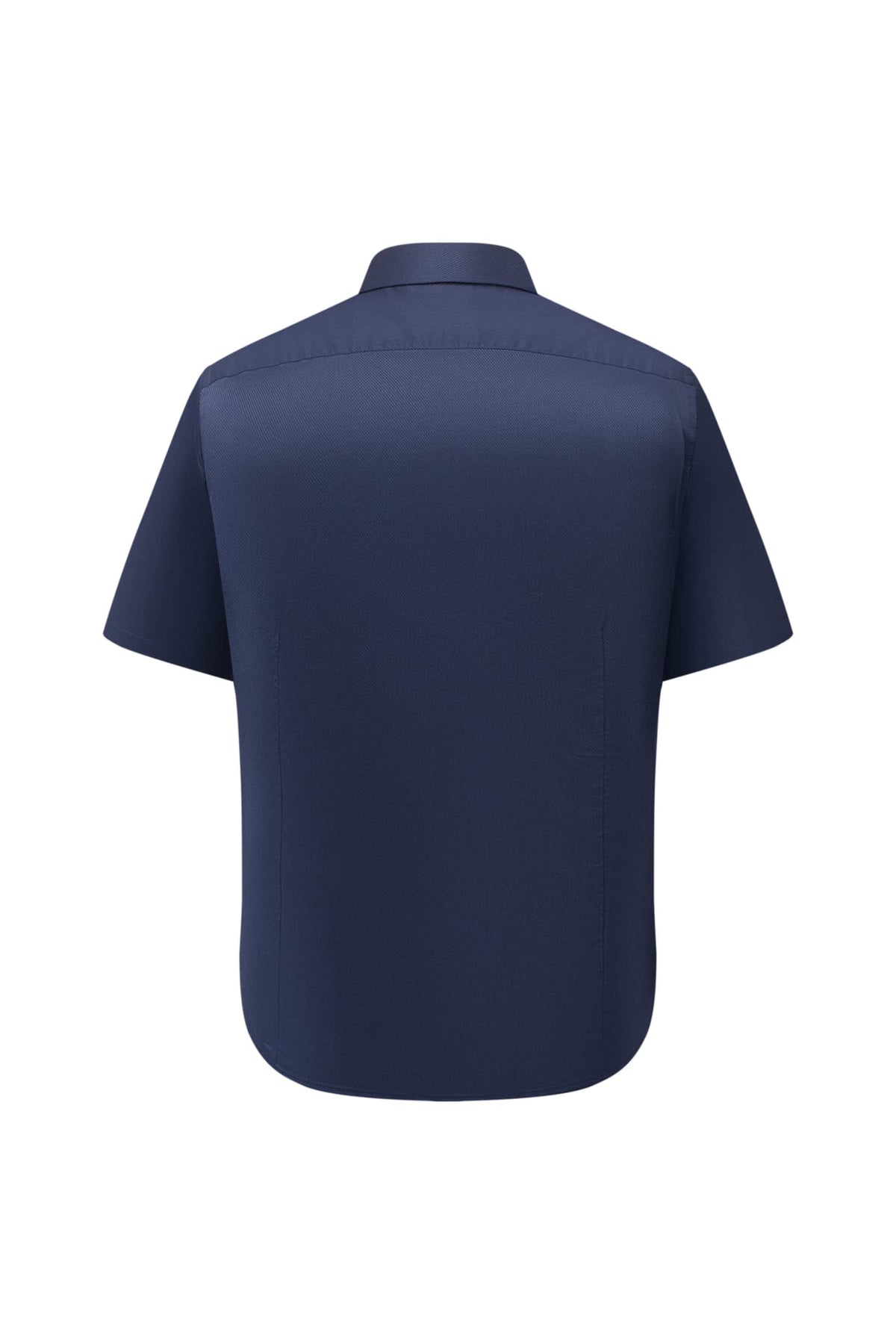 Non-Iron Cotton Blend Dobby Twill Smart Fit Short Sleeve Shirt