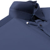 Non-Iron Cotton Blend Dobby Twill Smart Fit Short Sleeve Shirt