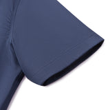Non-Iron Cotton Blend Dobby Twill Smart Fit Short Sleeve Shirt