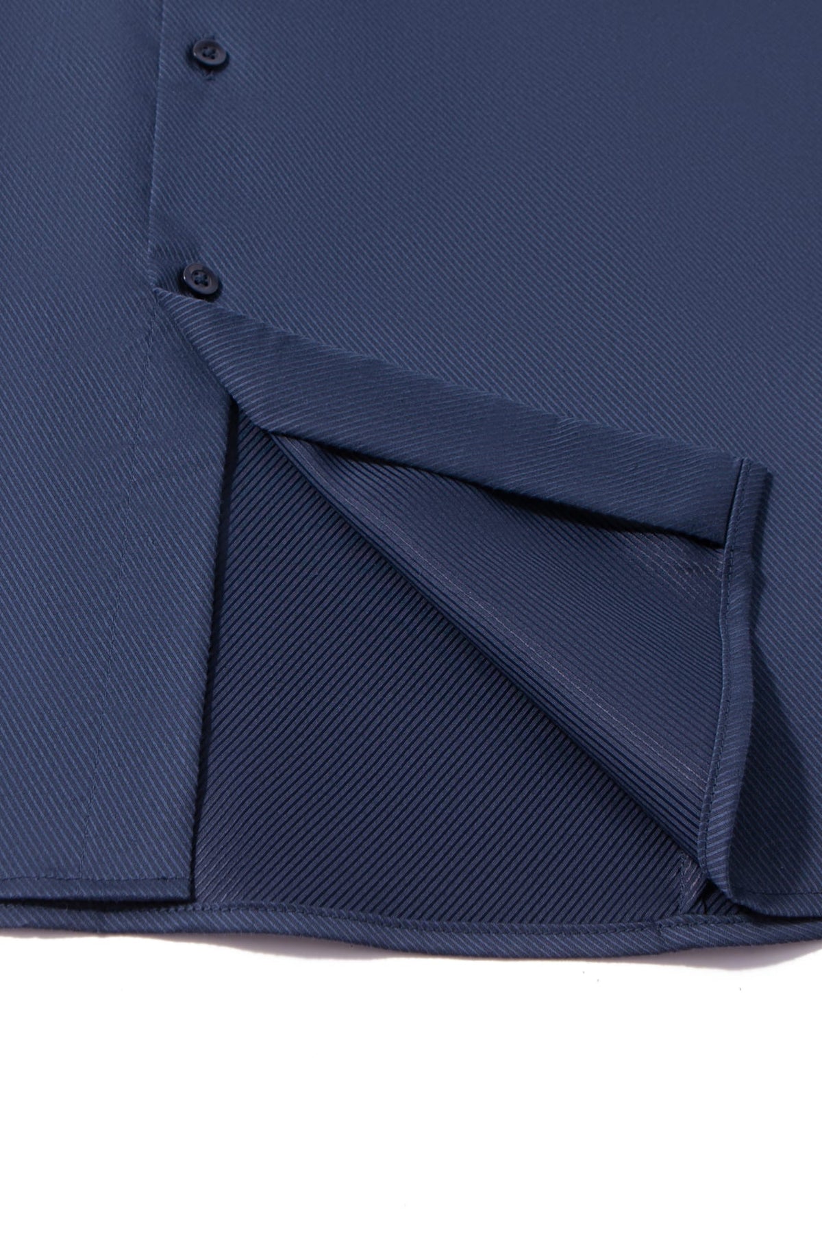 Non-Iron Cotton Blend Dobby Twill Smart Fit Short Sleeve Shirt