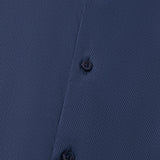 Non-Iron Cotton Blend Dobby Twill Smart Fit Short Sleeve Shirt