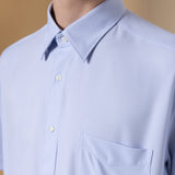Non-Iron Dry 2-Tone Oxford Smart Fit Short Sleeve Shirt