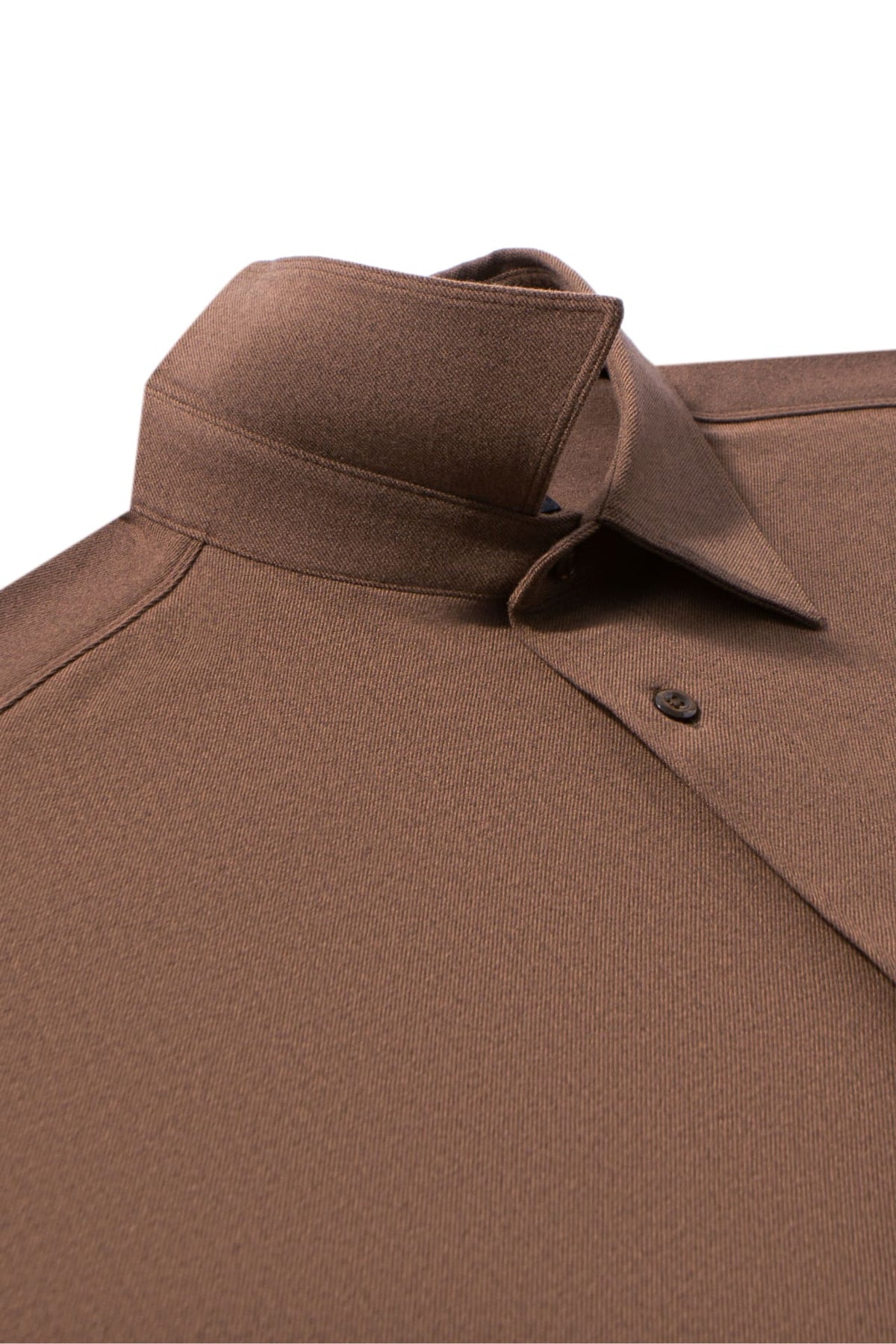 2 Side Brush Twill Comfort Fit Short Sleeve Casual Shirt