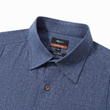 Linen Blend Comfort Fit Short Sleeve Casual Shirt