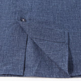 Linen Blend Comfort Fit Short Sleeve Casual Shirt