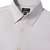 Lyocell Blend Stripe Comfor Fit Short Sleeve Casual Shirt