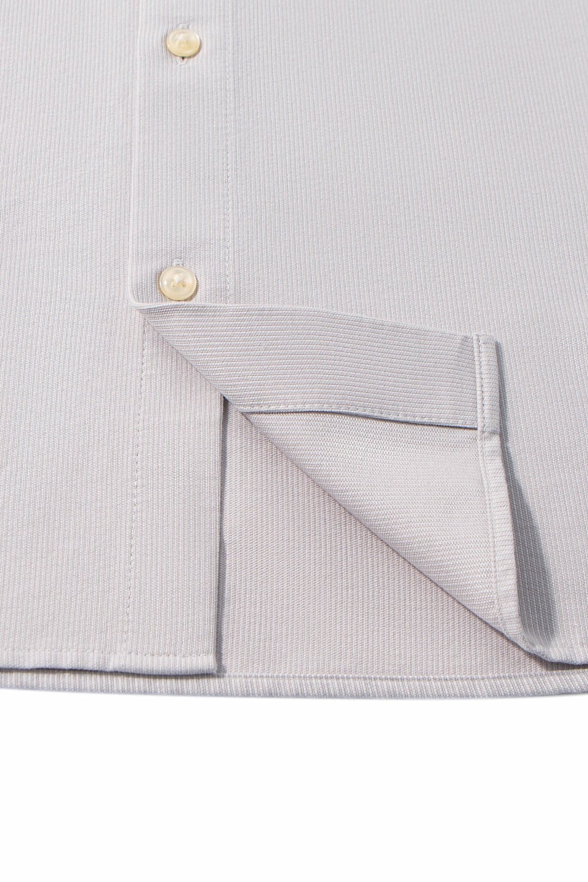Lyocell Blend Stripe Comfor Fit Short Sleeve Casual Shirt