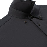 Lyocell Blend Stripe Comfor Fit Short Sleeve Casual Shirt