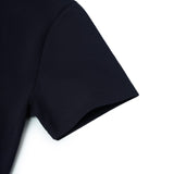 Cool Touch Mercerized Cotton Ottoman Comfort Fit Stand Collar Polo Tee