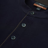 Cool Touch Mercerized Cotton Ottoman Comfort Fit Stand Collar Polo Tee
