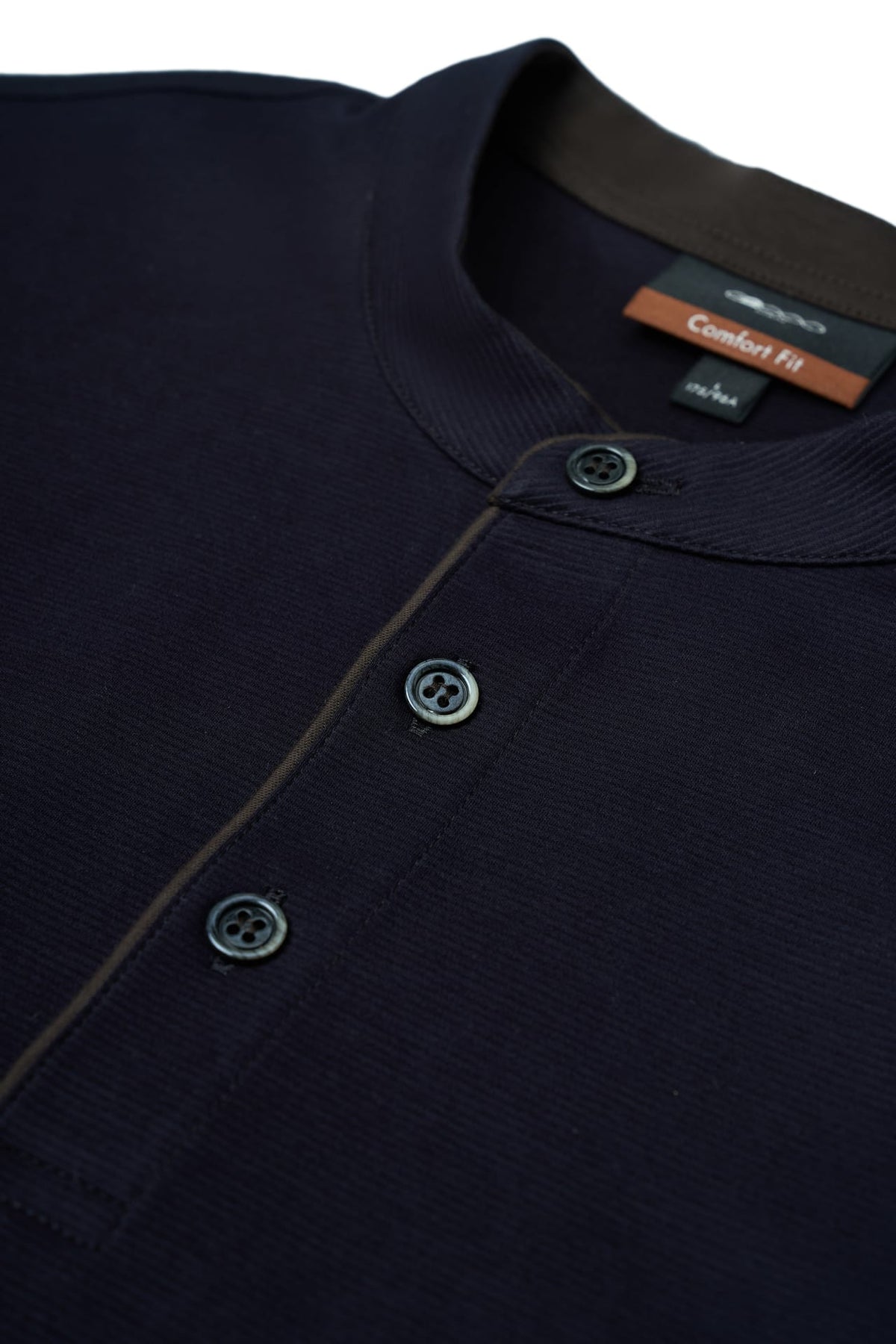Cool Touch Mercerized Cotton Ottoman Comfort Fit Stand Collar Polo Tee
