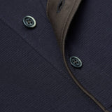 Cool Touch Mercerized Cotton Ottoman Comfort Fit Stand Collar Polo Tee
