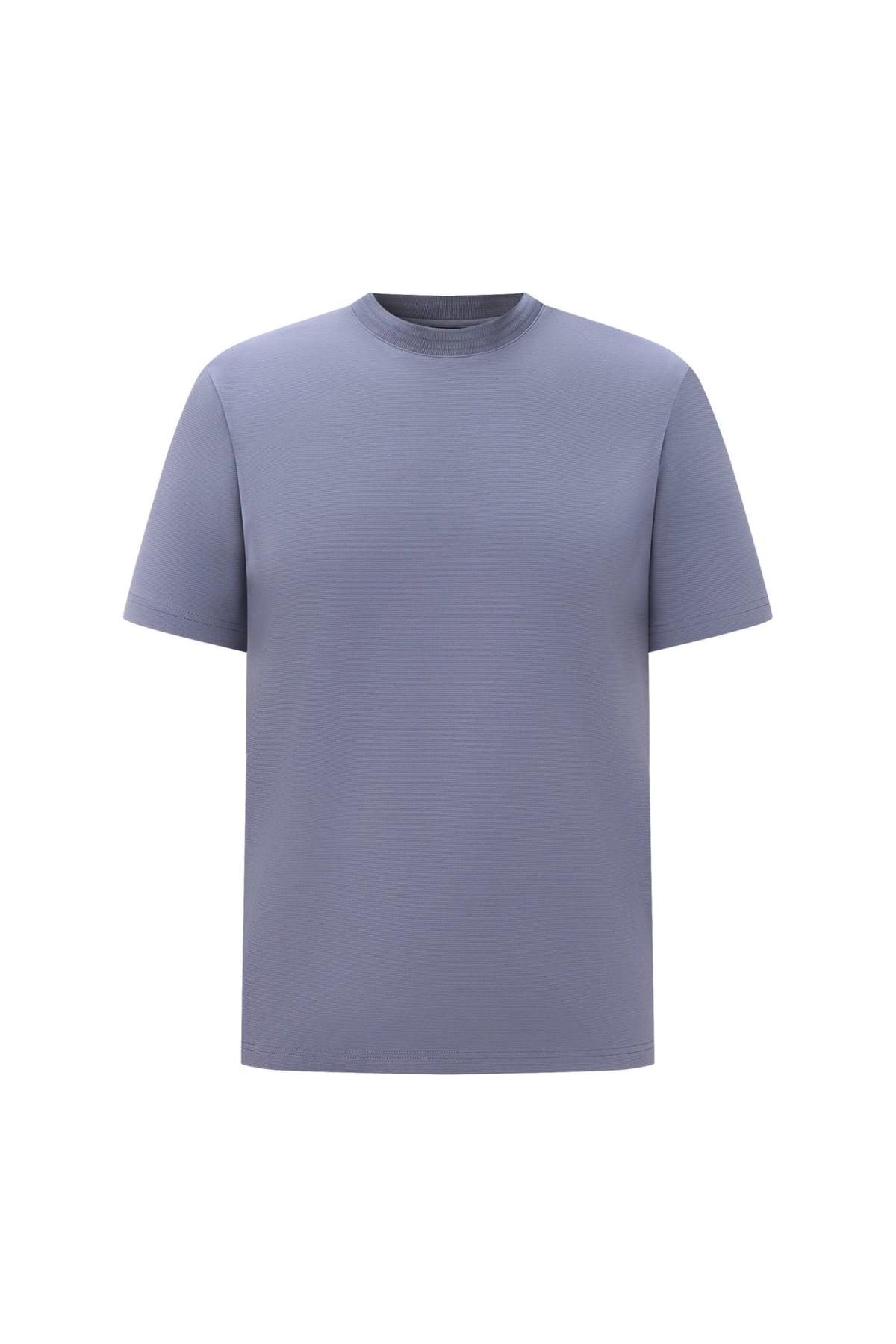 Cool Touch Mercerized Cotton Ottoman Comfort Fit Crew Neck Tee