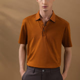 Cool Touch Pure Cotton Interlock Relax Fit Polo Tee