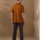Cool Touch Pure Cotton Interlock Relax Fit Polo Tee
