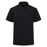 Cool Touch Pure Cotton Interlock Relax Fit Polo Tee