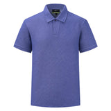 Cotton Blend Relax Fit Polo Tee