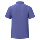 Cotton Blend Relax Fit Polo Tee