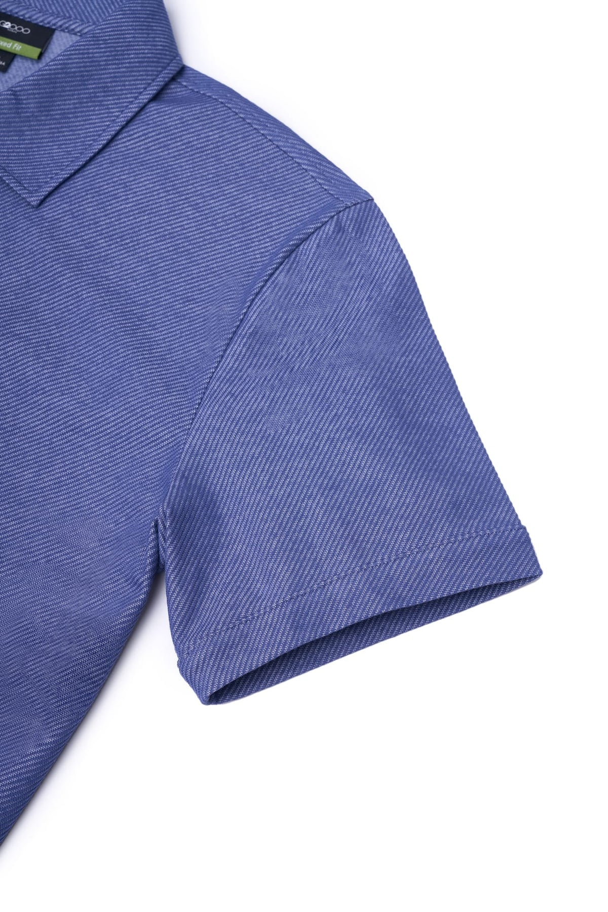 Cotton Blend Relax Fit Polo Tee