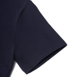 Cotton Blend Ottoman Relax Fit Crew Neck Tee