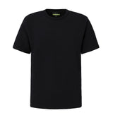 Cotton Blend Ottoman Relax Fit Crew Neck Tee