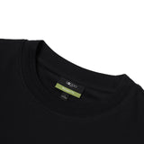 Cotton Blend Ottoman Relax Fit Crew Neck Tee