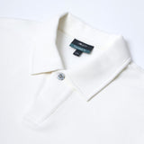 Cotton Blend Ottoman Oversize Fit Polo Tee