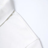 Cotton Blend Ottoman Oversize Fit Polo Tee