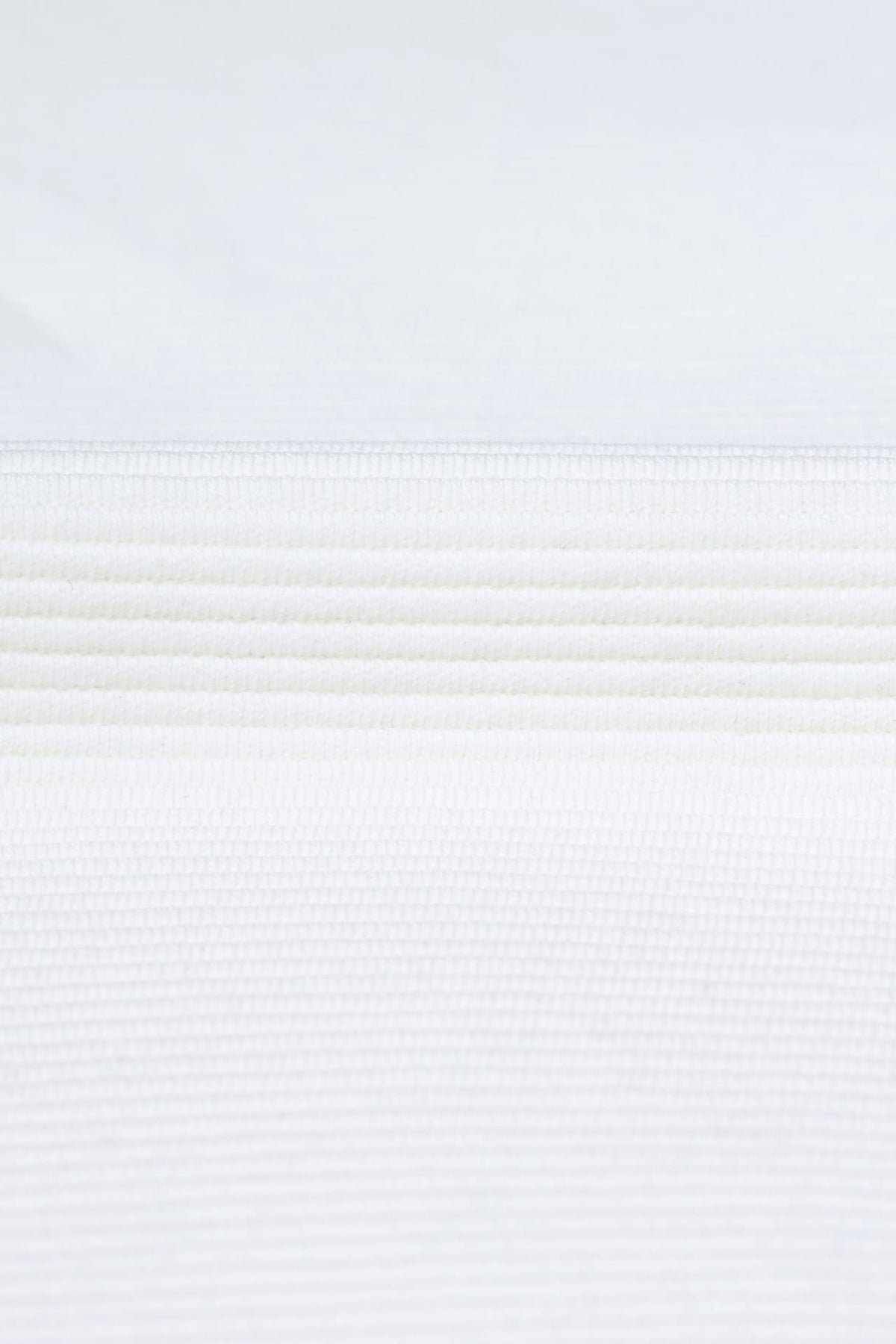 Cotton Blend Ottoman Oversize Fit Polo Tee