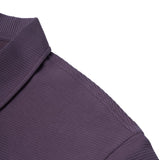Cotton Blend Ottoman Oversize Fit Polo Tee